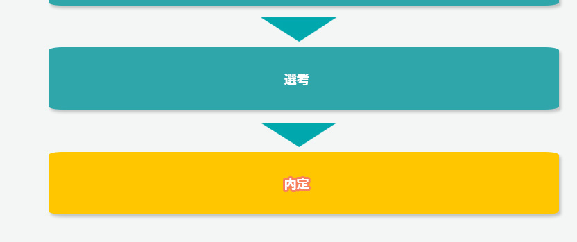 選考 内定